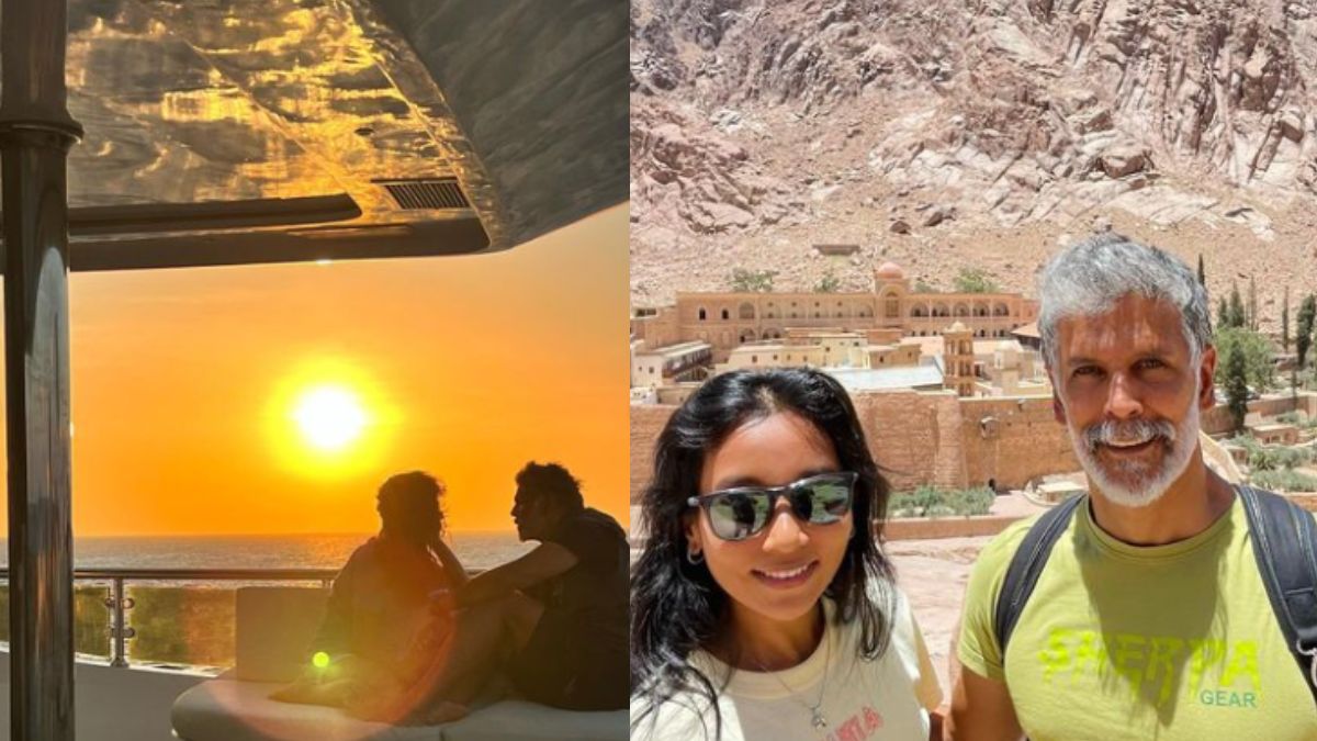 Milind Soman And Ankita Konwar’s Egypt Diaries Include Diving In The Red Sea