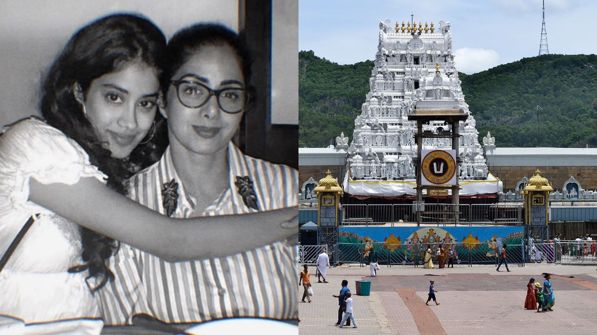 Here’s Why Janhvi Kapoor Visits Tirumala Temple On Sridevi’s Birthday Every Year