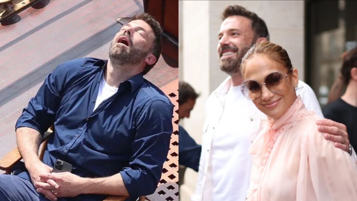 Ben Affleck Napping On Paris Honeymoon With Jennifer Lopez Leads To Internet Memes