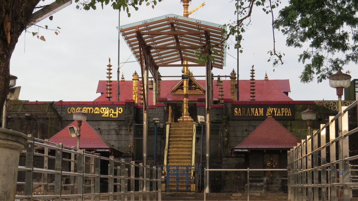 Sabrimala Temple’s Gold Temple Roof Found Leaking; Repair Work To Start