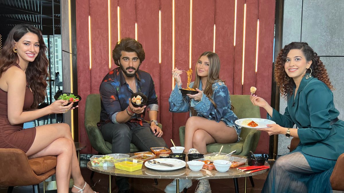 Arjun Kapoor, Tara Sutaria And Disha Patani Come Together For Sunday Brunch With Curly Tales