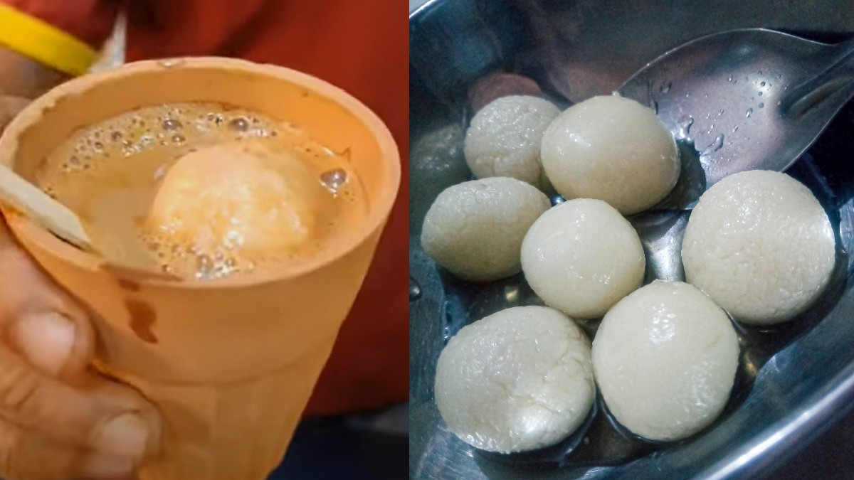 This Kolkata Tea Stall Selling Unique Roshogolla Chai Is Going Viral