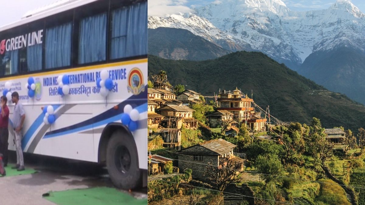 Indo-Nepal Bus Starts Journey from Siliguri After Two Years Of COVID Delay