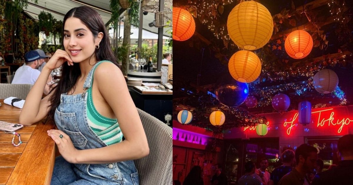 Janvi Kapoor Visited This Japanese Themed Karaoke Bar In Amsterdam
