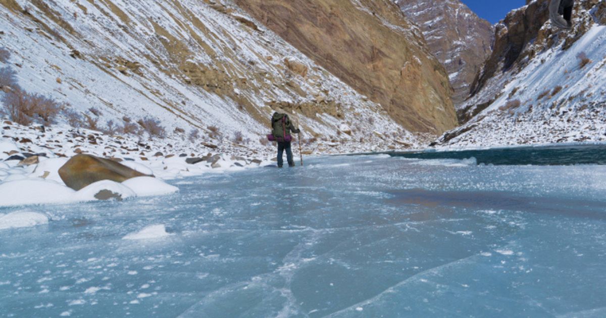 The Most Dangerous Trekking Trail In India Involves Walking On A Frozen River For Days