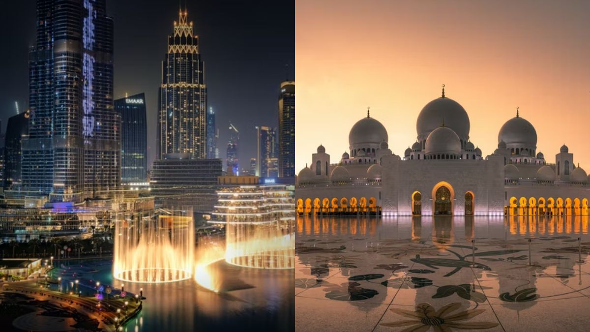 Dubai Fountain and Sheikh Zayed Grand Mosque Are The World’s Most Beautiful Sights