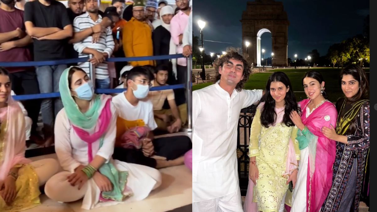 Sara Ali Khan Explores Delhi; Visits India Gate & Hazrat Nizamuddin Aulia Dargah