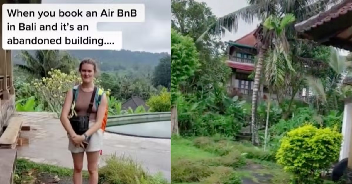 Woman Complains About Gross Airbnb In Bali; Realizes She Checked Into Abandoned Villa