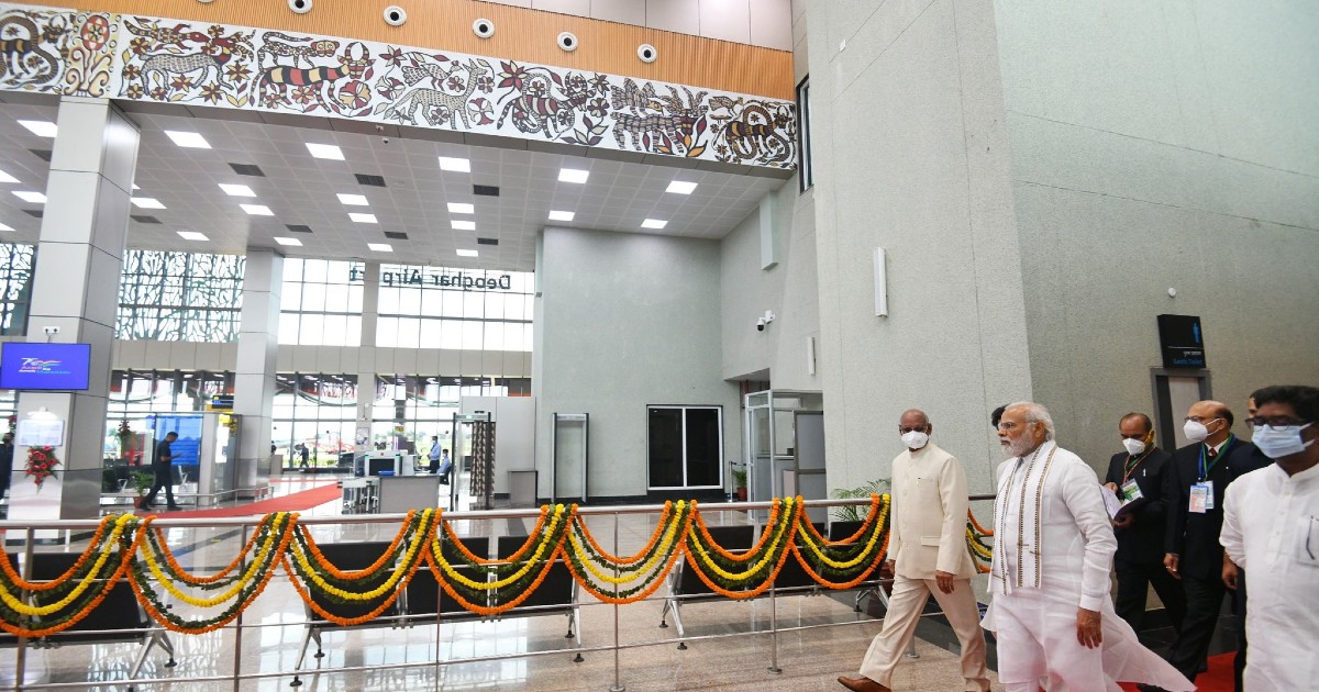Jharkhand’s New Deoghar Airport Offers Direct Connectivity To Baidyanath Dham