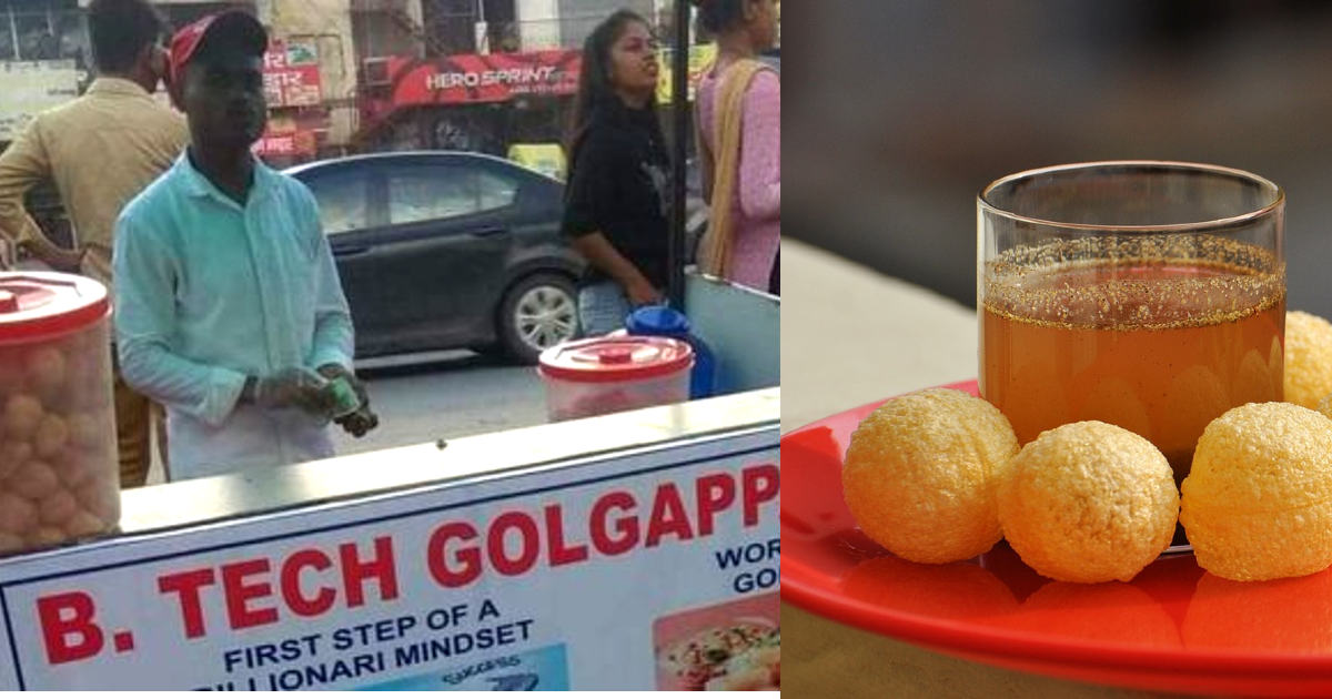 Forget MBA Chai Wala, B.Tech Golgappa Wala In Haryana Will Charm You With His Food