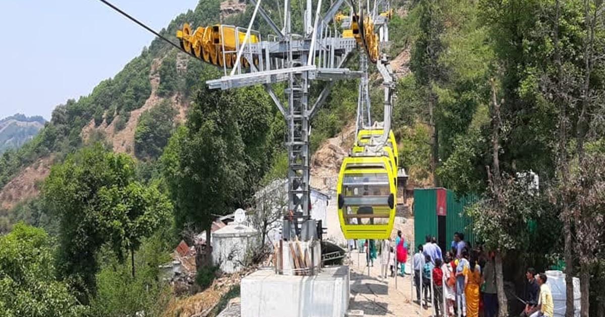 Ropeway In Uttarakhand Carrying MLA And 59 Others Gets Stuck In The Air
