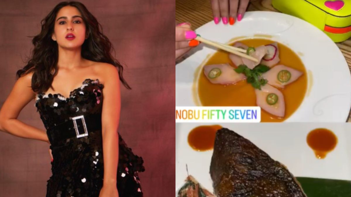 Sara Ali Khan Relishes Seafood At New York’s Nobu Fifty Seven