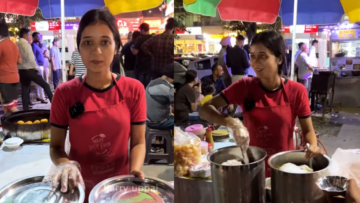 This Mohali Girl Is Running A Chat Stall To Support Her Education; Internet Lauds