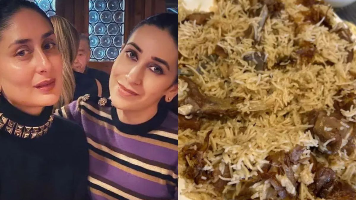 Kareena Kapoor & Karisma Kapoor’s Biryani Meal Gives Them Food Coma