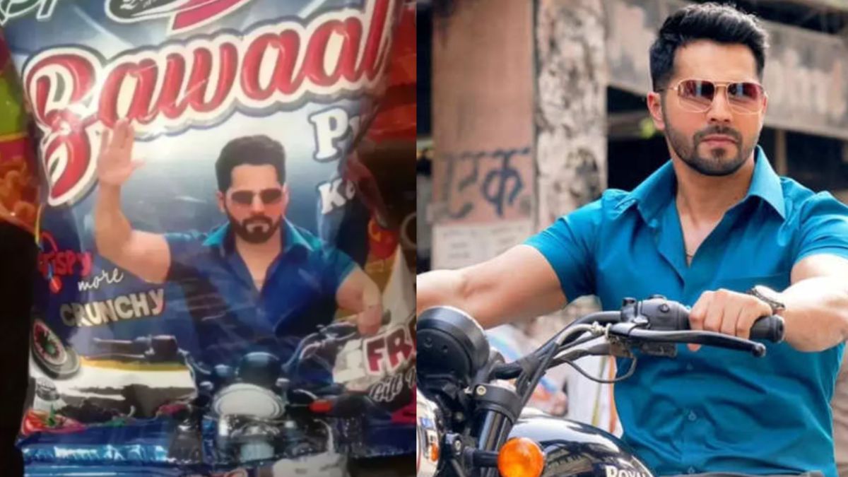 Varun Dhawan’s Bawaal Look Unveiled In Aloo Bhujia Packets