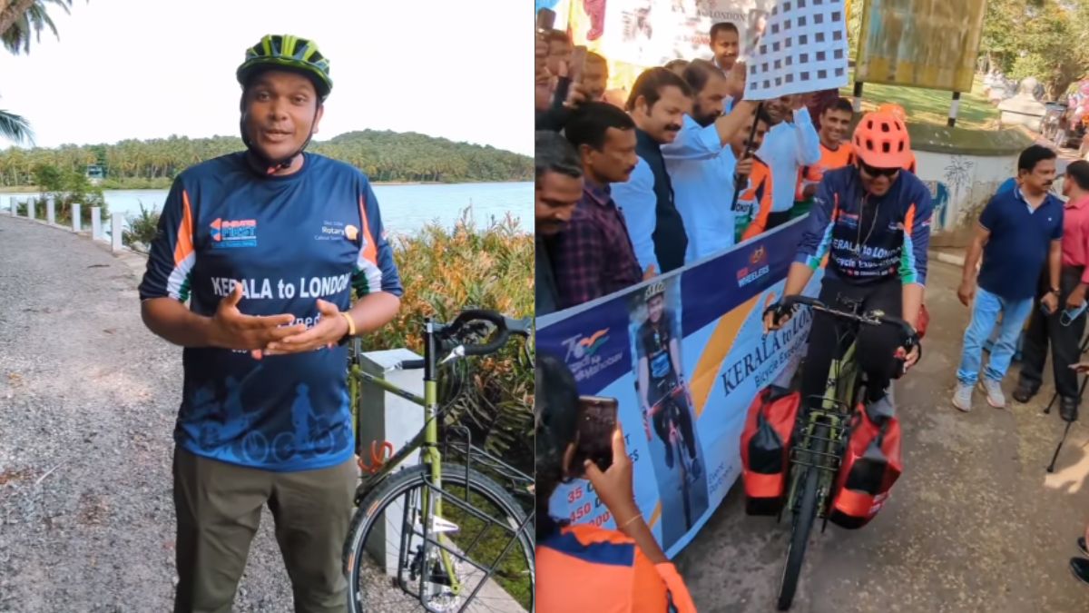Kerala Techie Quits Full-Time Job To Cycle 30,000 Km To 35 Countries