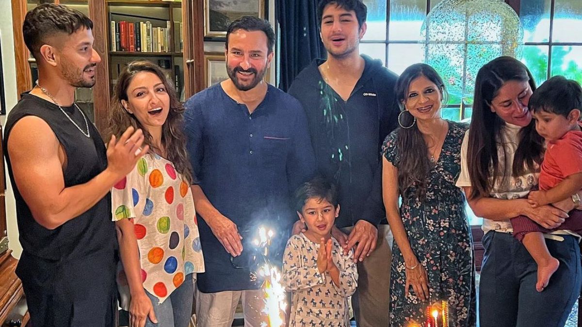 Saif Ali Khan’s Birthday Celebration Was All About Cakes
