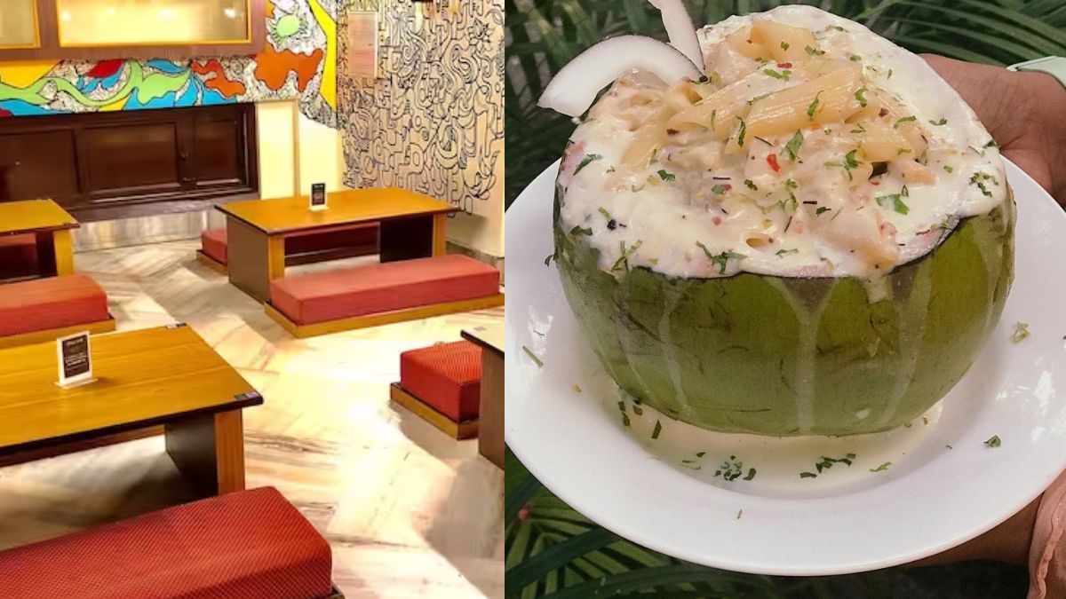 This Place In Kolkata Offers Coconut Pasta And Foodies Are Unsure How To React To It