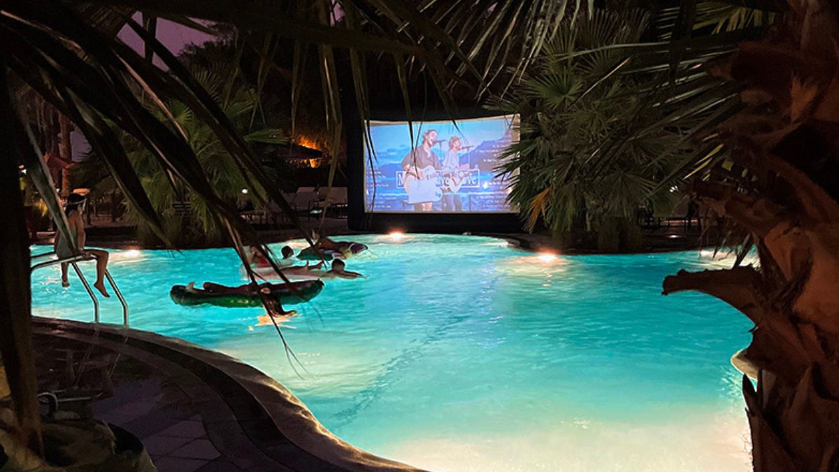 Dubai Gets Its First Dive-In Cinema Where You Can Enjoy Movies In The Pool
