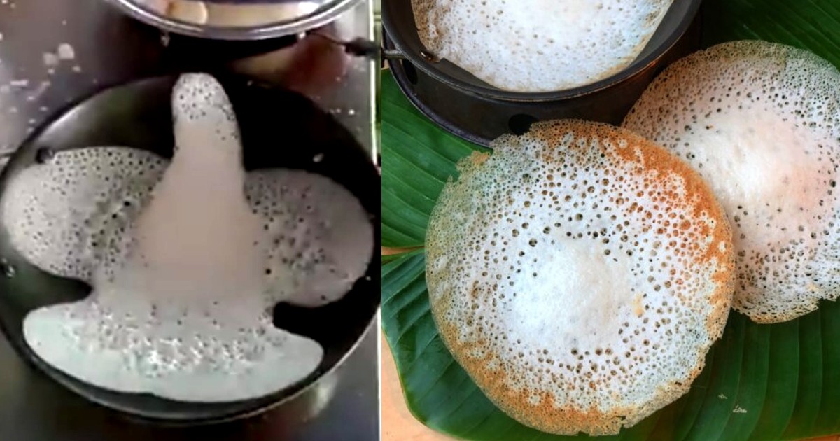Kerala Man Cooks Appam In Different Shapes Of Heart, Pigeon & More