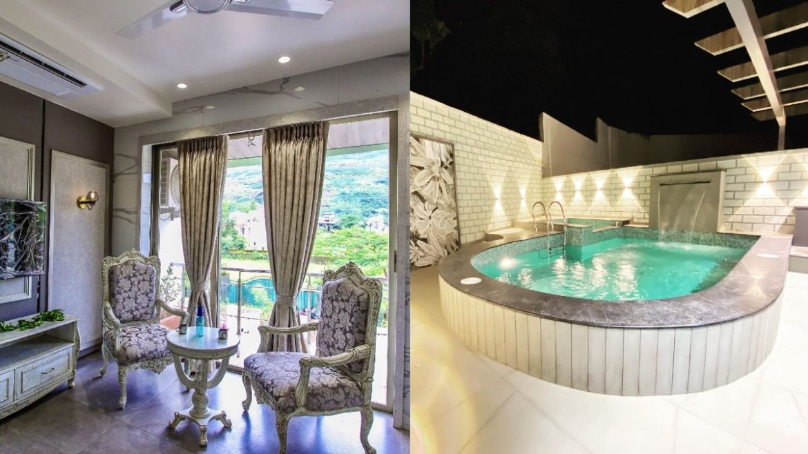 This Luxury Pool Resort In Lonavala With Hill Views Offers Rooms At ...
