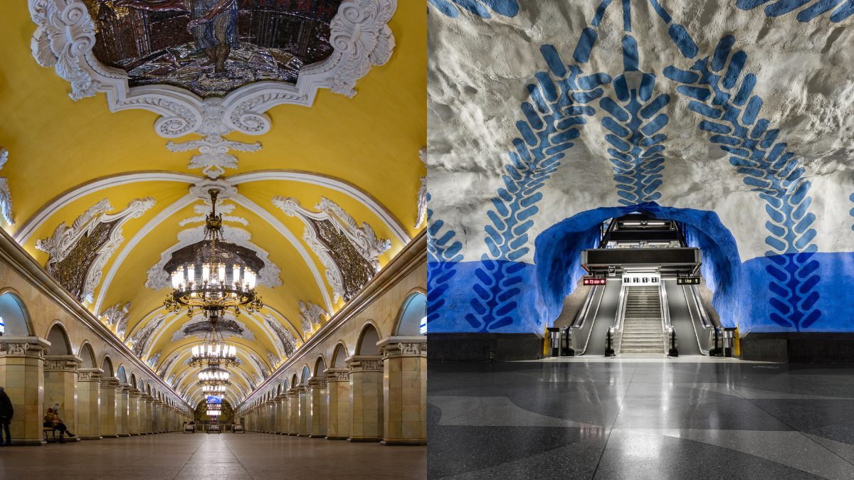 From Dubai To New York, 10 Most Beautiful Metro Stations In The World