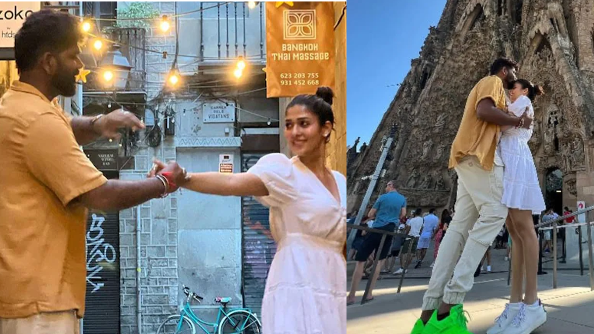 Nayanthara & Vignesh’s Romantic Pics From Barcelona Prove Spain Is Paradise For Couples