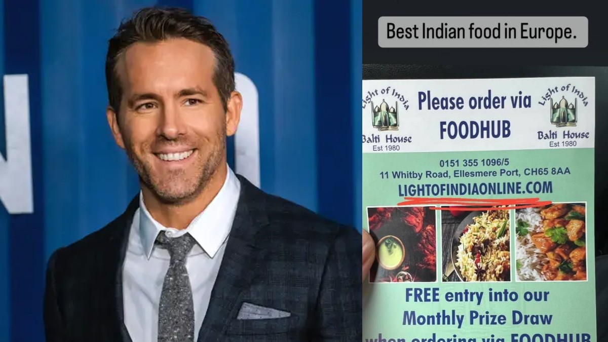 Ryan Reynolds Declares This Indian Restaurant The Best In Europe