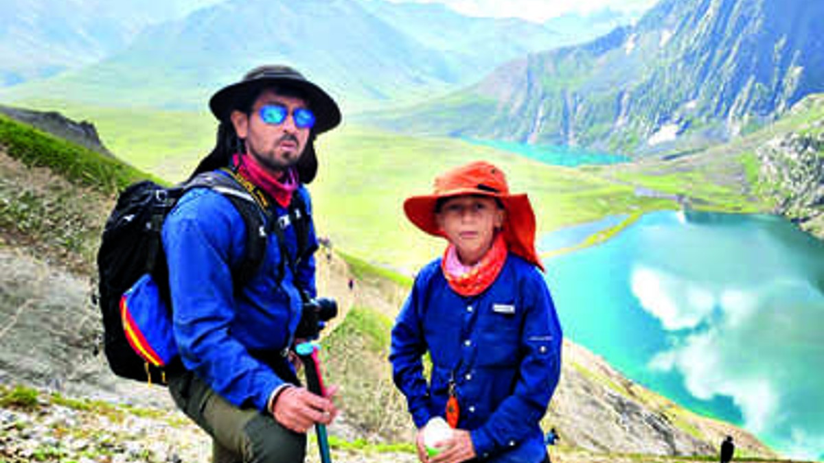 9-Year-Old Vadodara Boy Climbs 14,000 Feet Peak At Gadsar Pass In Himalayas