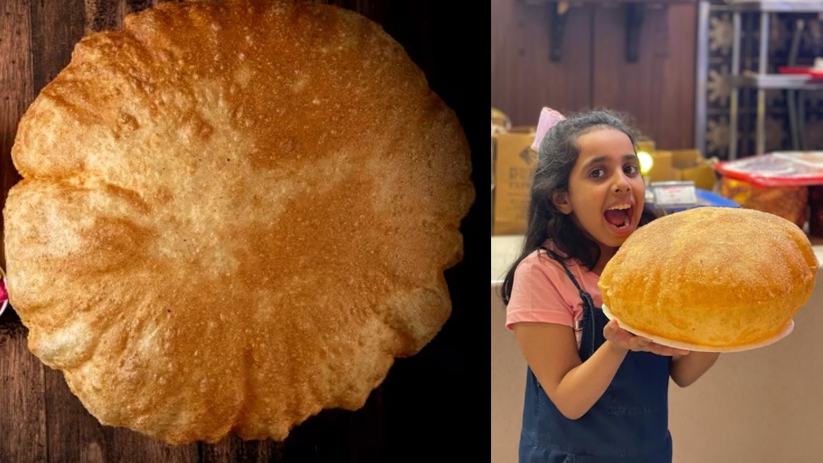 Gorge On This Humongous Bhatura In Delhi To Satiate Your Jumbo Cravings