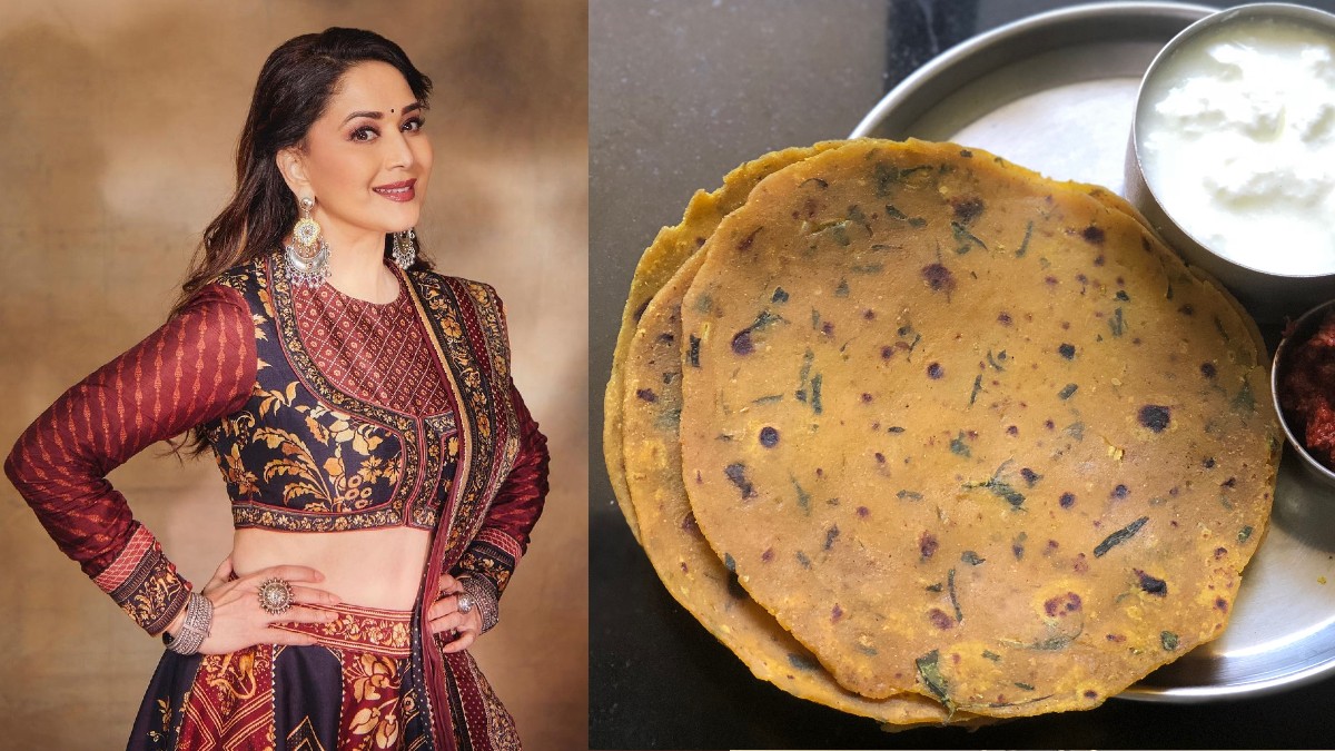 When Madhuri Dixit Once Gobbled Theplas For 16 Hours On India-US Flight
