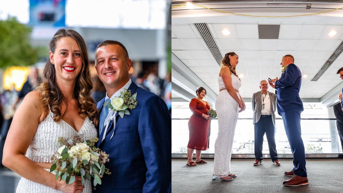 Love Is In The Air: Couple Get Married At Charlotte Douglas Airport, The Spot They’d Met