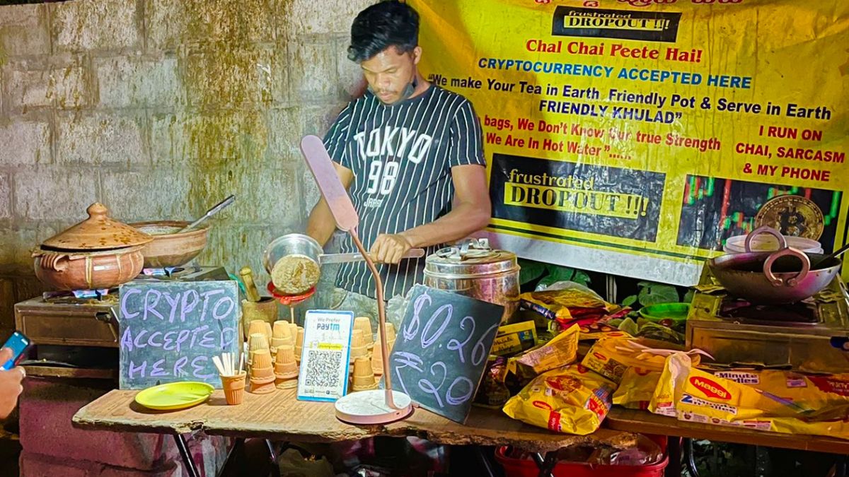 Forget UPI, This Bengaluru Tea Seller Accepts Even Crypto Payment
