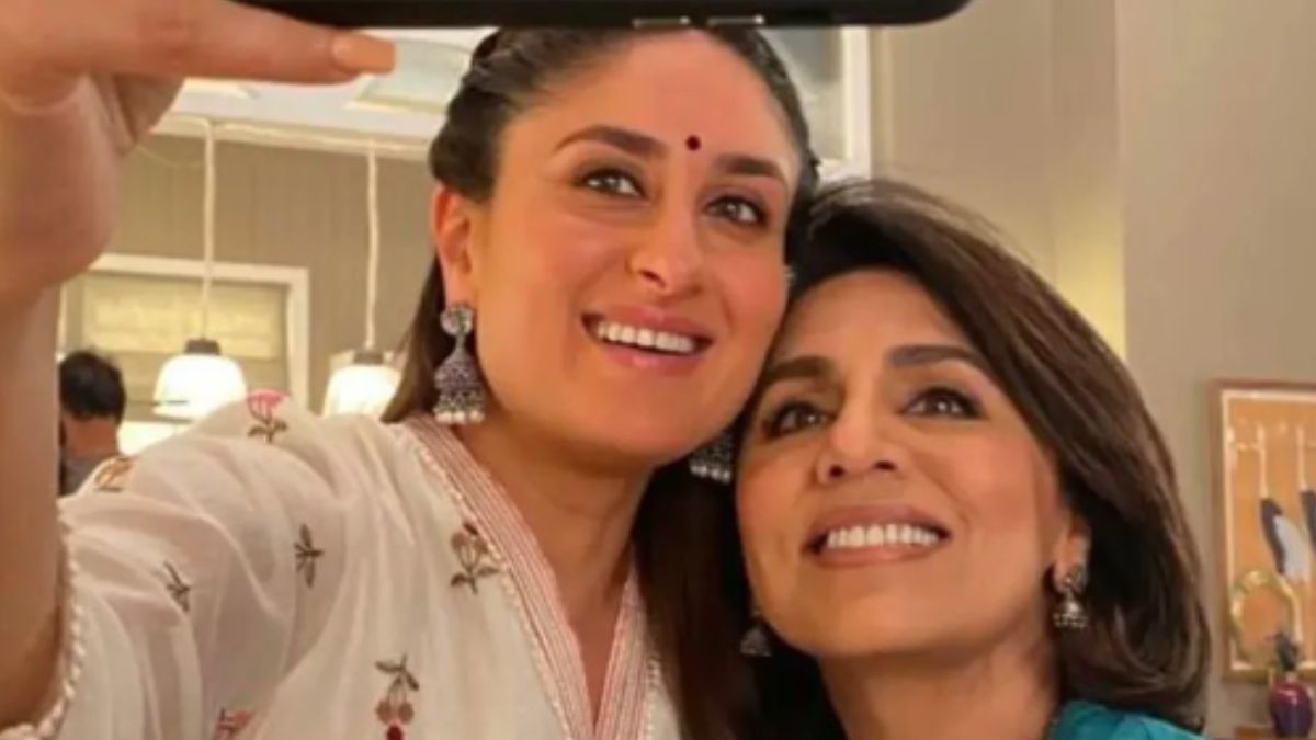 Neetu Kapoor & Kareena Kapoor Share Wholesome Desi Meal Together On Shoot