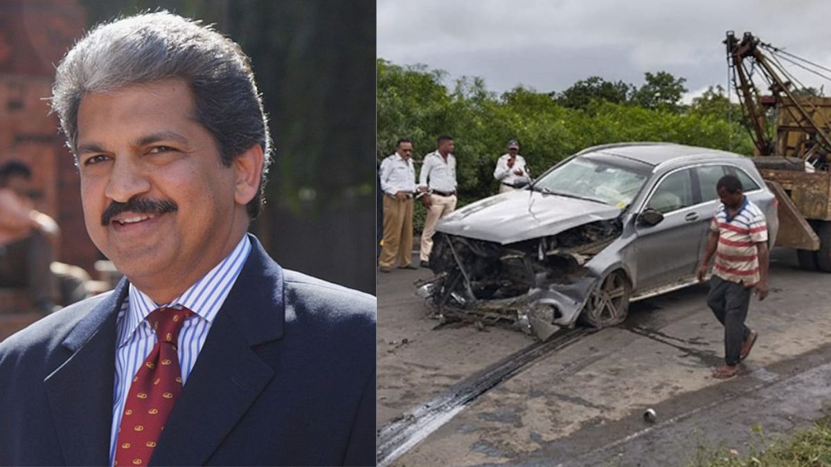 After Cyrus Mistry’s Accident, Anand Mahindra Urges People To Wear Seatbelts Even In Rear Seats