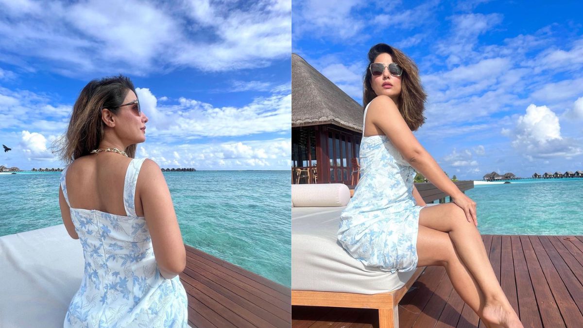 Hina Khan’s Kind Of Therapy Involves The Sun, Sand & Sea In Maldives