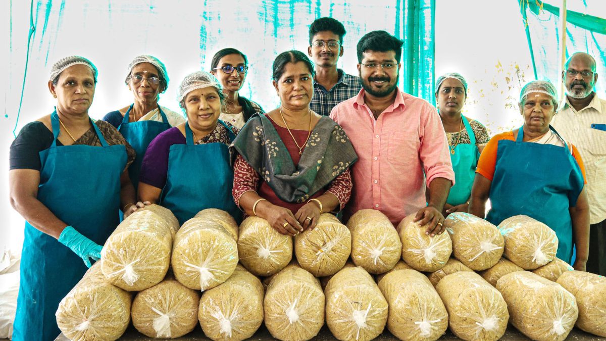 Mother-Son Duo Who Sold One Mushroom Packet A Day Now Makes 12 Lakhs A Month