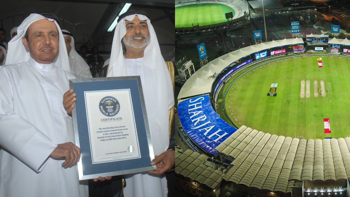 Sharjah Cricket Stadium Breaks Guinness World Record By Hosting Most International Cricket Matches