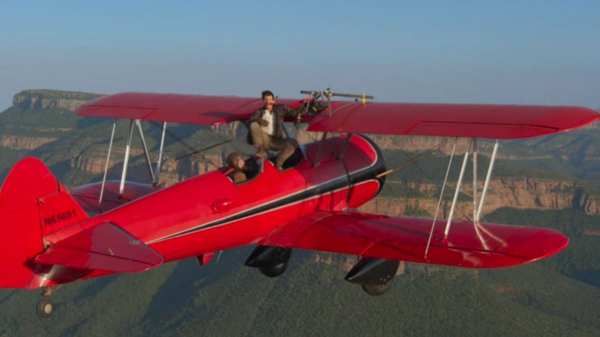 Tom Cruise Performs A Death-Defying Airborne Biplane Stunt; Fans Stunned
