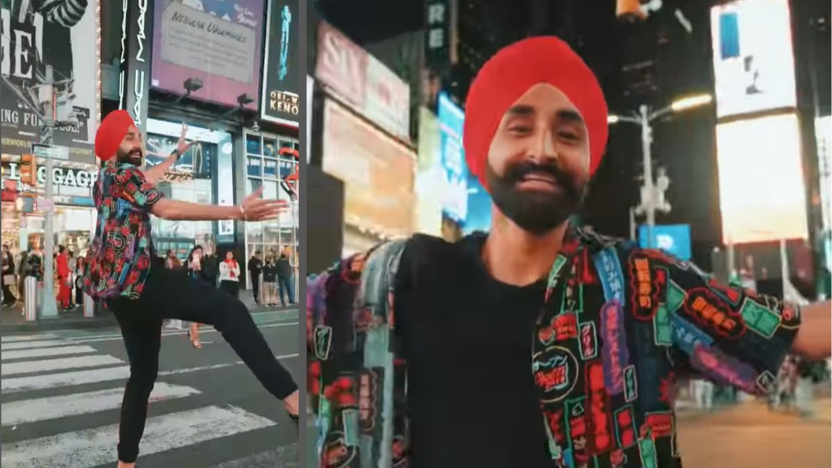 Sikh Man Does Bhangra In The Middle Of Times Square; Wins The Internet!