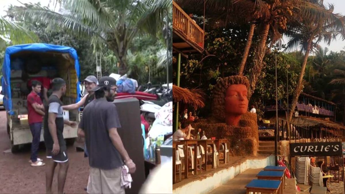 Demolition Of Goa’s Restaurant Curlies Starts, Then Halts