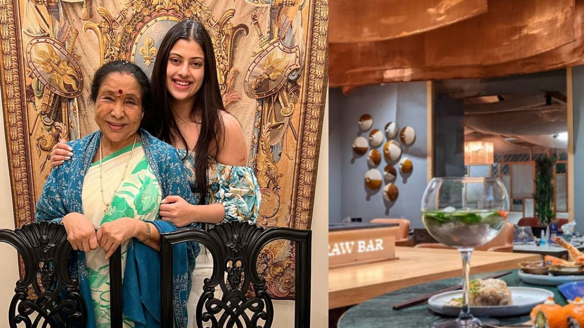 Asha Bhosale Had Dinner Date At This Japanese Restaurant In Bandra With Granddaughter Zanai!