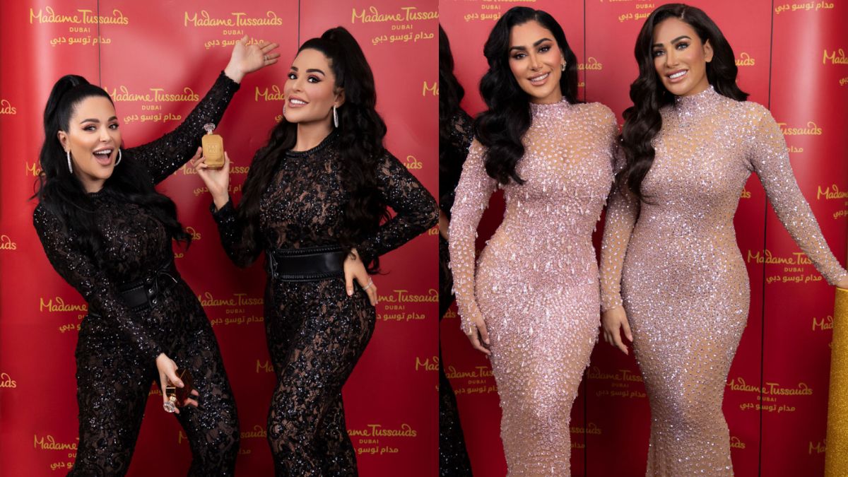 Huda Kattan And Mona Kattan Get Waxed! Statue Revealed At Madame Tussauds Dubai
