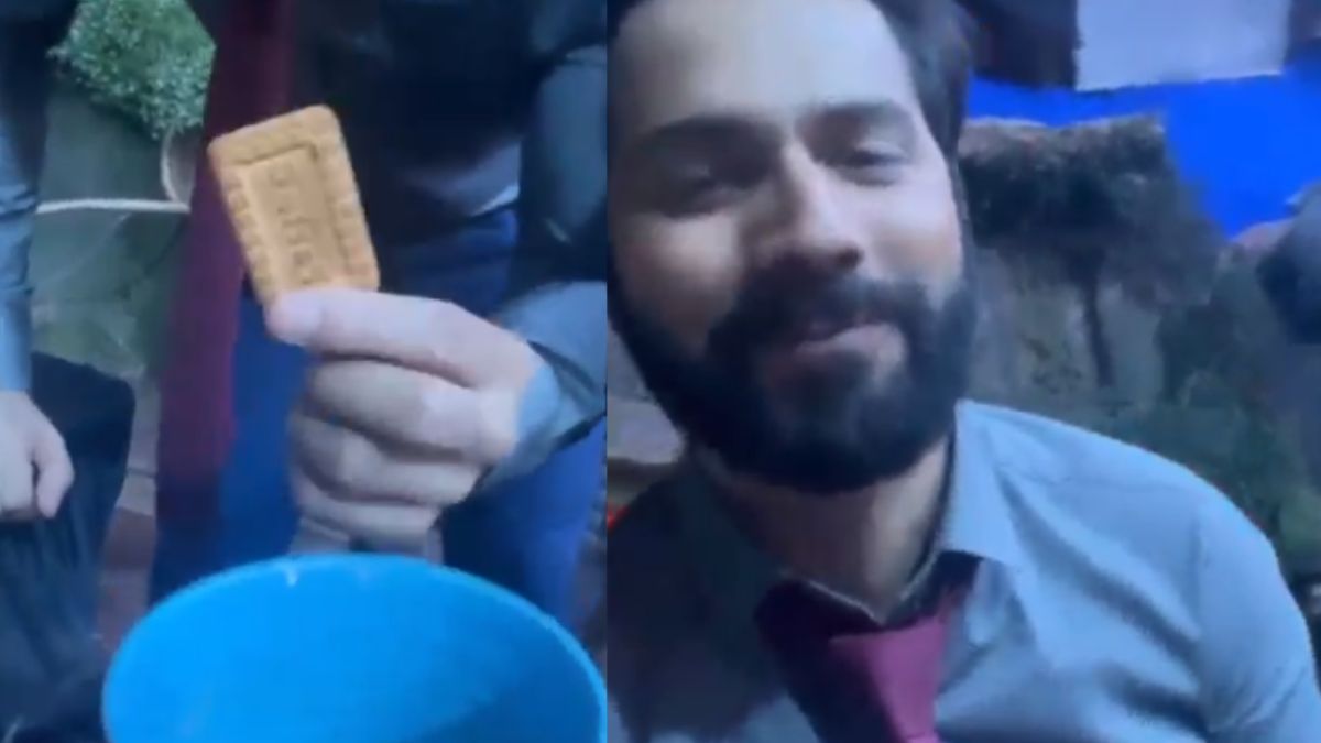 Varun Dhawan Dips His Parle-G In Chai & Reconfirms The G For Genius Food Tip