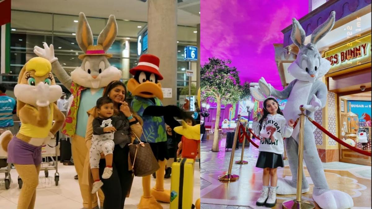 Travellers At Abu Dhabi International Airport Met Batman, Bugs Bunny And More