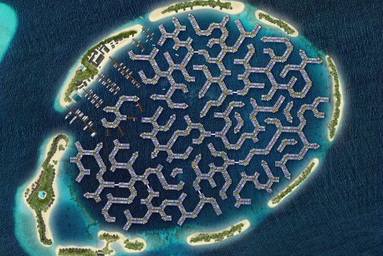 Maldives Floating City