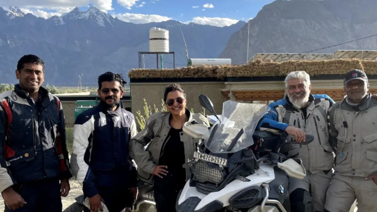 Ajith Kumar & Manju Warrier Go On Adventurous Bike Trip Across Ladakh