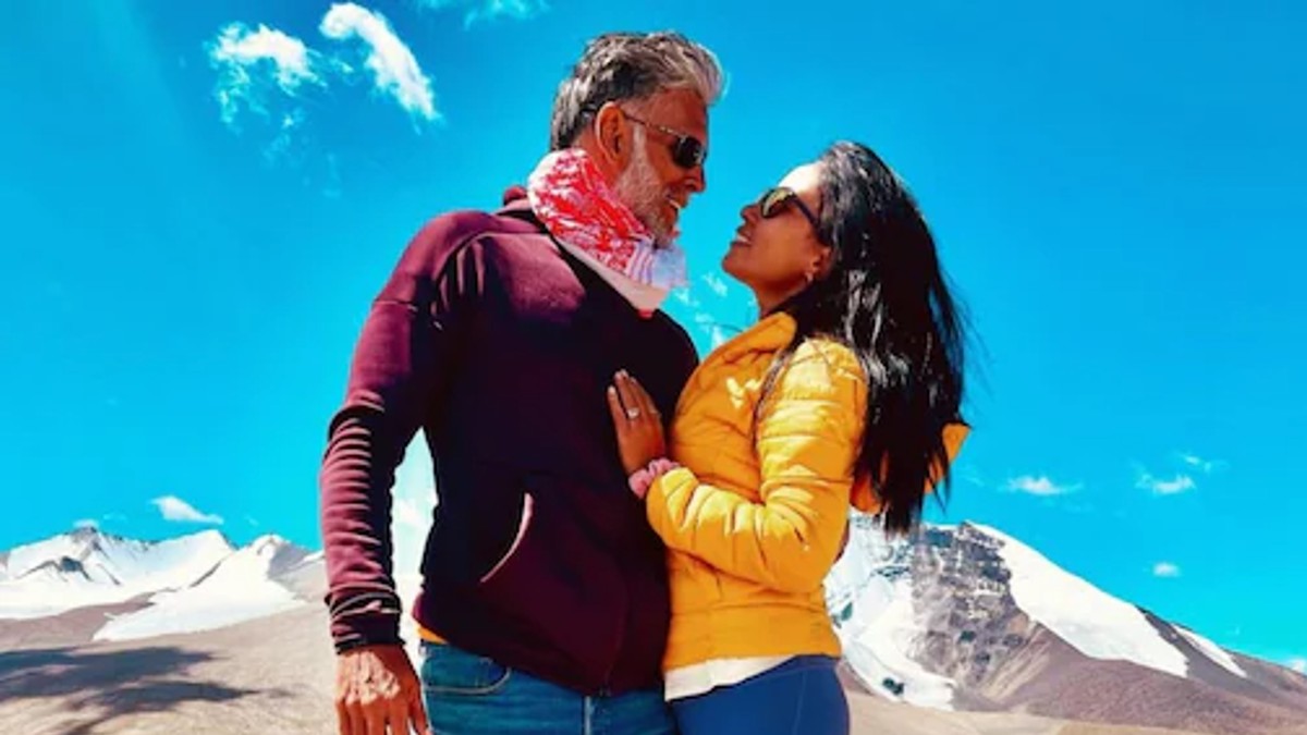 Milind Soman Rings In Wife Ankita Konwar’s Birthday At 17,000 Feet In Ladakh