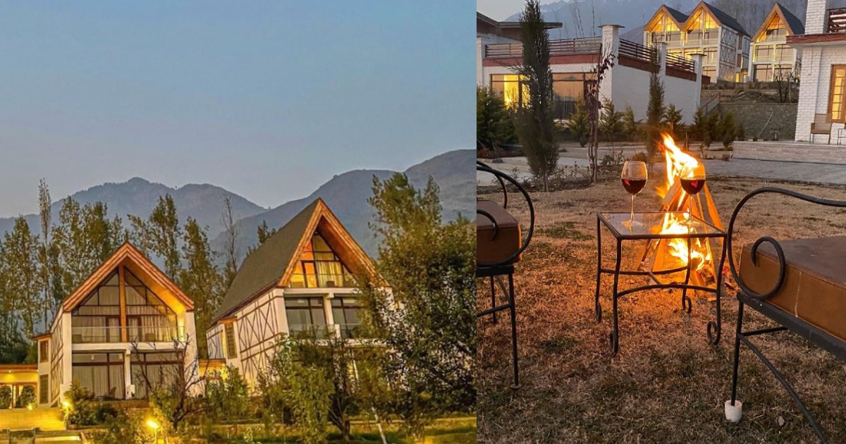These Chalets In Srinagar Sit On An Apple Orchard And Offer Stunning Views Of The Dal Lake