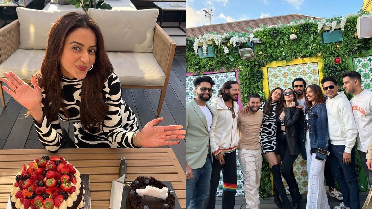 Rakul Preet Enjoys Star-Studded Birthday Bash With Lots Of Cake